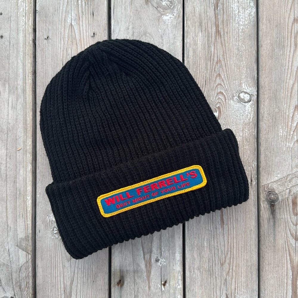Aviator Nation Will Ferrell Limited Edition Black Beanie